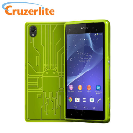 Cruzerlite Bugdroid Circuit Sony Xperia Z2 Case - Green