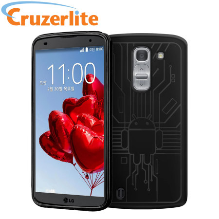 Cruzerlite Bugdroid Circuit LG G Pro 2 Case - Black