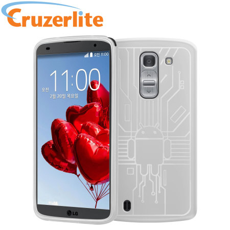Cruzerlite Bugdroid Circuit LG G Pro 2 Case - White