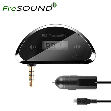 FreSOUND Car Audio FM Transmitter for Smartphones and Tablets