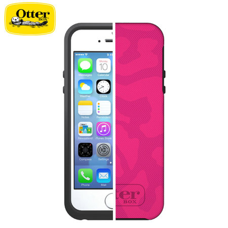 Funda Otterbox Symmetry para iPhone 5S / 5 - leopardo rosa