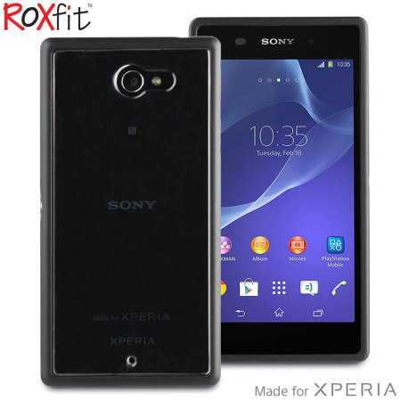Roxfit Sony Xperia M2 Gel Shell Case - Black