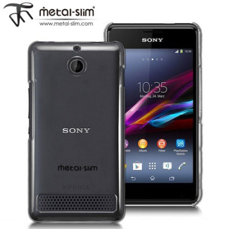 procent Ademen inspanning Metal-Slim Protective Case for Sony Xperia E1 - Clear