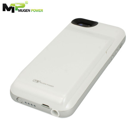 Mugen iPhone 5S / 5 Extended Battery Case 4200mAh - White
