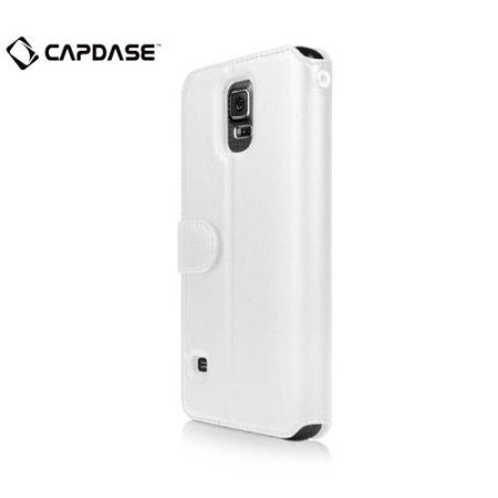 Capdase Sider Classic Folder Case For Samsung Galaxy S5 - White