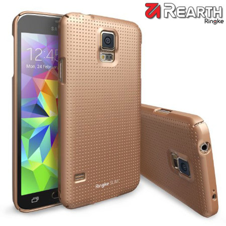 Rearth Ringke Slim Samsung Galaxy S5 Case - Gold