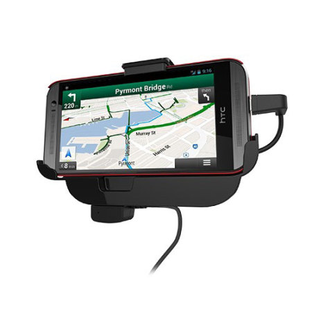 HTC One M8 In-Car Mount Cradle and Suction Cup with Hands-Free