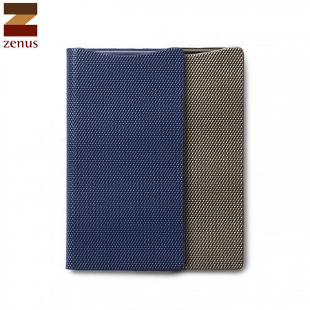 Zenus Metallic HTC One M8 Diary Case - Navy