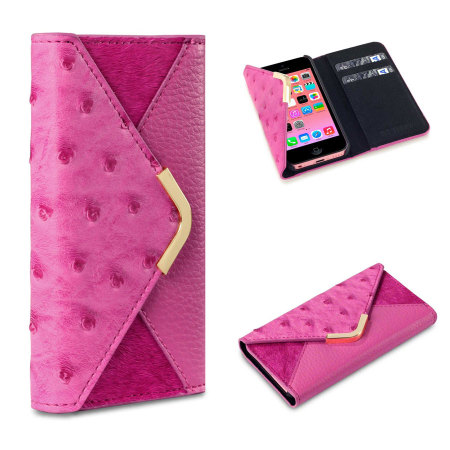 Suki iPhone 5C Leather-Style Case - Pink
