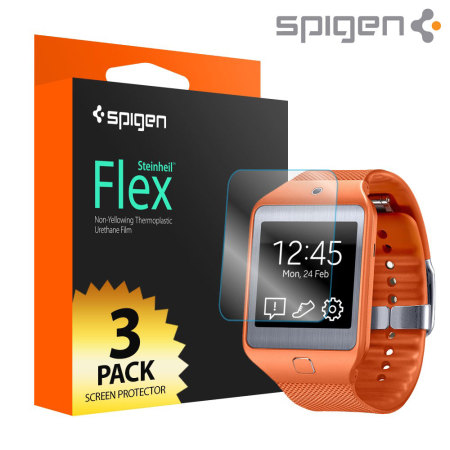 Spigen Samsung Gear 2 Neo Screen Protector Steinheil Flex - 3 Pack