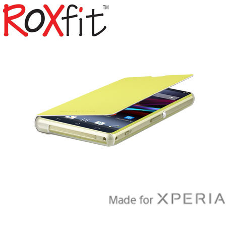 les zuurstof rollen Roxfit Book Flip Case for Sony Xperia Z1 Compact - Lime Green - Mobile Fun  Ireland