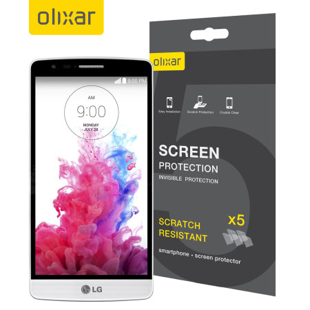 Olixar LG G3 Screen Protector 5-in-1 Pack