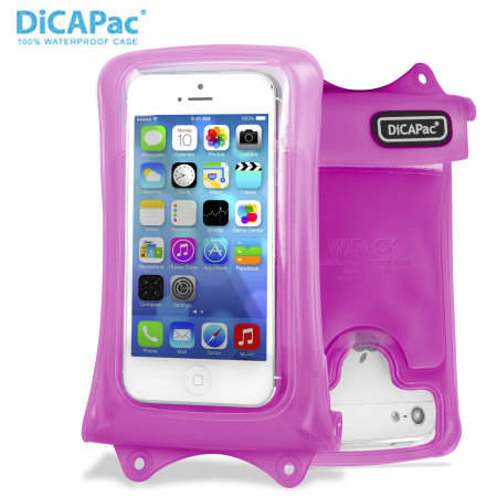 Housse Waterproof Universelle DiCAPac Smartphone jusqu’à 4.8’’ – Rose
