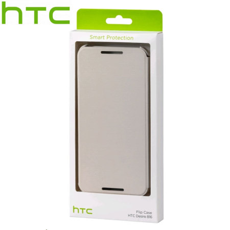 Official HTC Desire 816 Flip Case - White