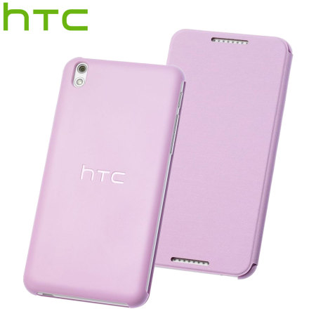 Official HTC Desire 816 Flip Case - Pink