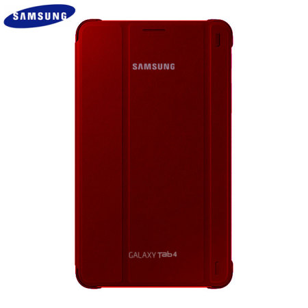 Official Samsung Galaxy Tab 4 7.0 Book Cover - Plum Red