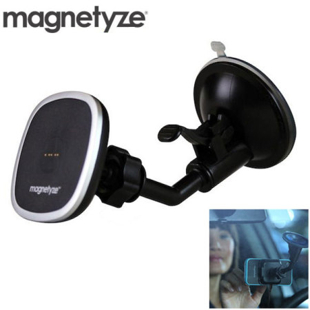 Soporte de coche y cargador magnético Magnetyze - Negro