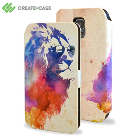 Create and Case Samsung Galaxy S5 Book Case - Sunny Leo