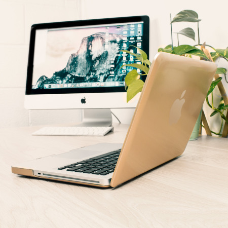 Coque MacBook Pro 15’’ ToughGuard – Or Champagne