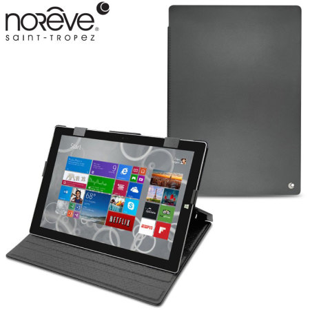 Noreve Tradition Microsoft Surface Pro 3 Leather Case - Black