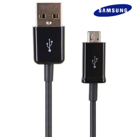 Cable de Carga y Sincronización Samsung Micro USB - Negro