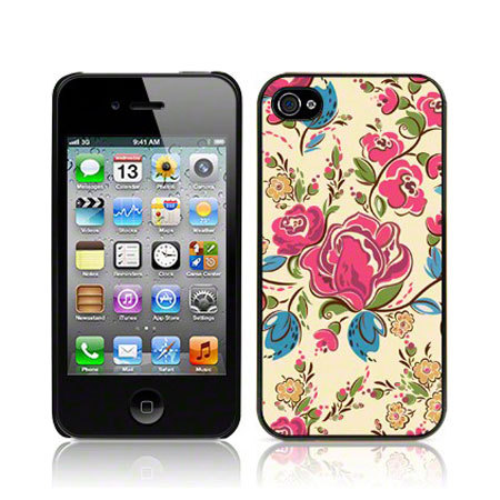 Call Candy Back Case iPhone 4S/ 4 Hülle Paisley Sunshine