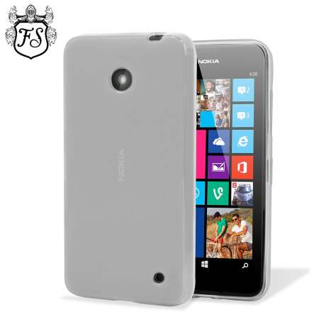 Flexishield Nokia Lumia 630 / 635 Gel Case - Frost white
