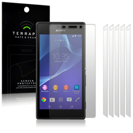 Terrapin Sony Xperia M2 Screen Protector 6 Pack