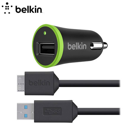Belkin Micro USB 3.0 Auto oplader - 2.1A