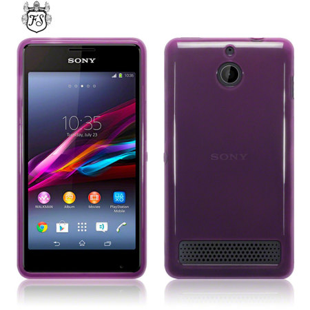 FlexiShield Sony Xperia E1 Case - Purple