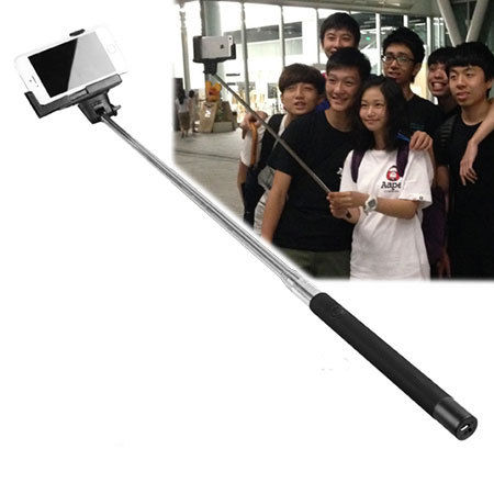 Quick Selfie Pole with Shutter Button for iPhone