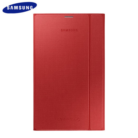 Official Samsung Galaxy Tab S 8.4 Book Cover - Glam Red