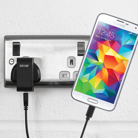 Olixar High Power Samsung Galaxy S5 Wall Charger & 1m Cable - Mobile Fun  Ireland