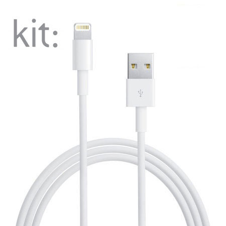 Kit: iPhone 5S / 5C / 5 Lightning to USB 3M Sync & Charge Cable