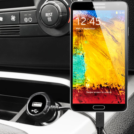Chargeur Voiture Samsung Galaxy Note 3 Haute Puissance