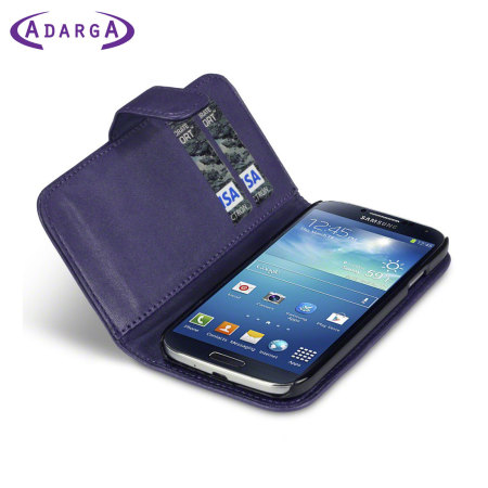 verloving Charlotte Bronte envelop Adarga Samsung Galaxy S4 Wallet Case - Purple