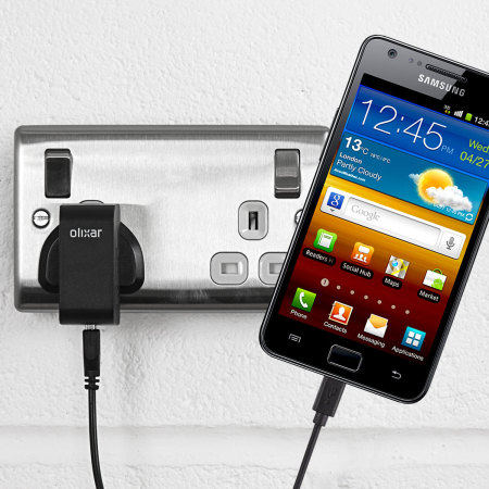 Olixar High Power Samsung Galaxy S2 Wall Charger & 1m Cable