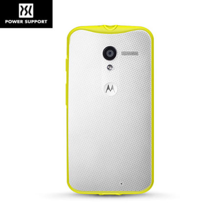 Power Support Air Jacket Grip Motorola Moto X Case - Limoen Geel