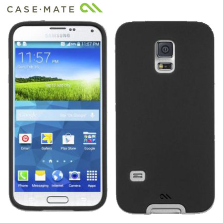 CaseMate Slim Tough Case Galaxy S5 Mini Hülle in Schwarz und Silber