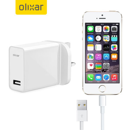 Olixar High Power iPhone 5S Wall Charger & 1m Cable
