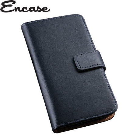 Encase Stand and Type Wiko Bloom Wallet Case - Black
