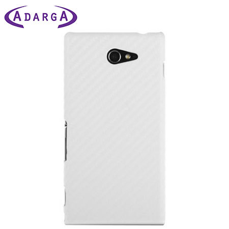 Adarga Twilled Back Sony Xperia M2 Case - White