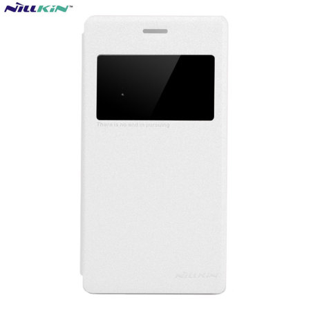 Nillkin Sony Xperia M2 View Case - White Sparkle