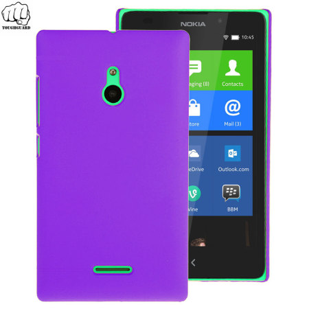 ToughGuard Nokia XL Rubberised Case - Purple
