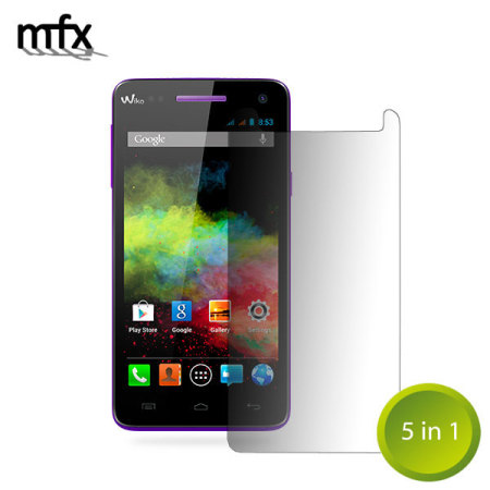 MFX Wiko Rainbow Screen Protector 5-in-1 Pack