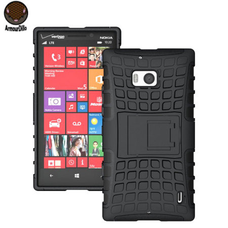 ArmourDillo Hybrid Nokia Lumia 930 Protective Case - Black