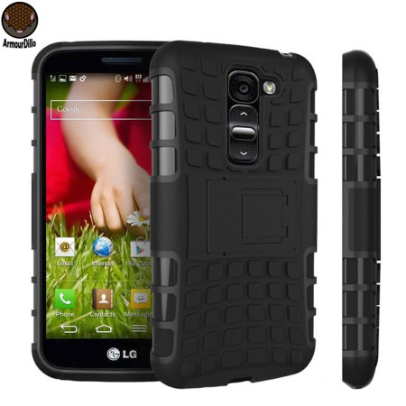 ArmourDillo Hybrid LG G2 Mini Protective Case - Black