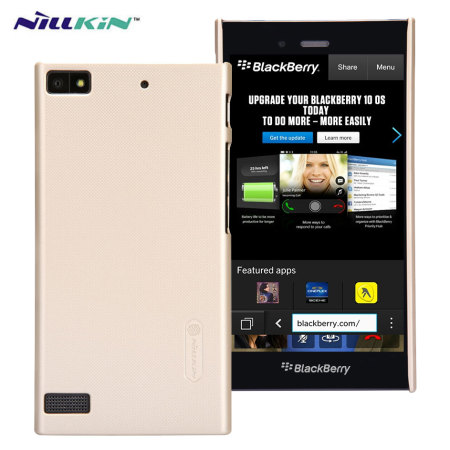 Nillkin Super Frosted Shield BlackBerry Z3 Case - Gold