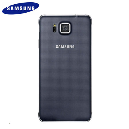 Official Samsung Galaxy Alpha Back Cover - Black
