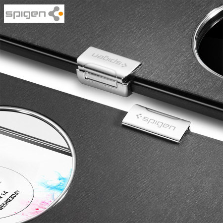 Clip Magnétique Spigen pour Quick Circle LG G3 - Argent